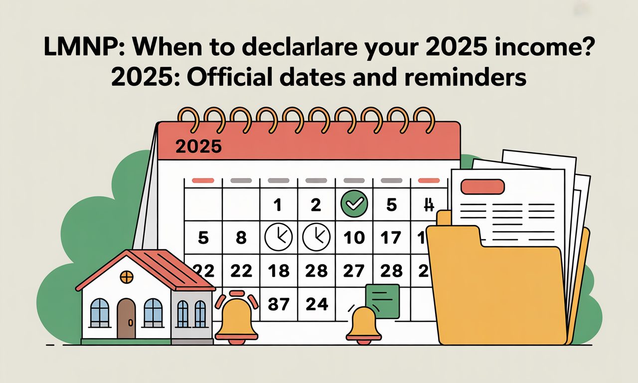 découvrez quand déclarer vos revenus lmnp pour 2025 avec les dates officielles et des rappels essentiels pour bien gérer votre fiscalité.