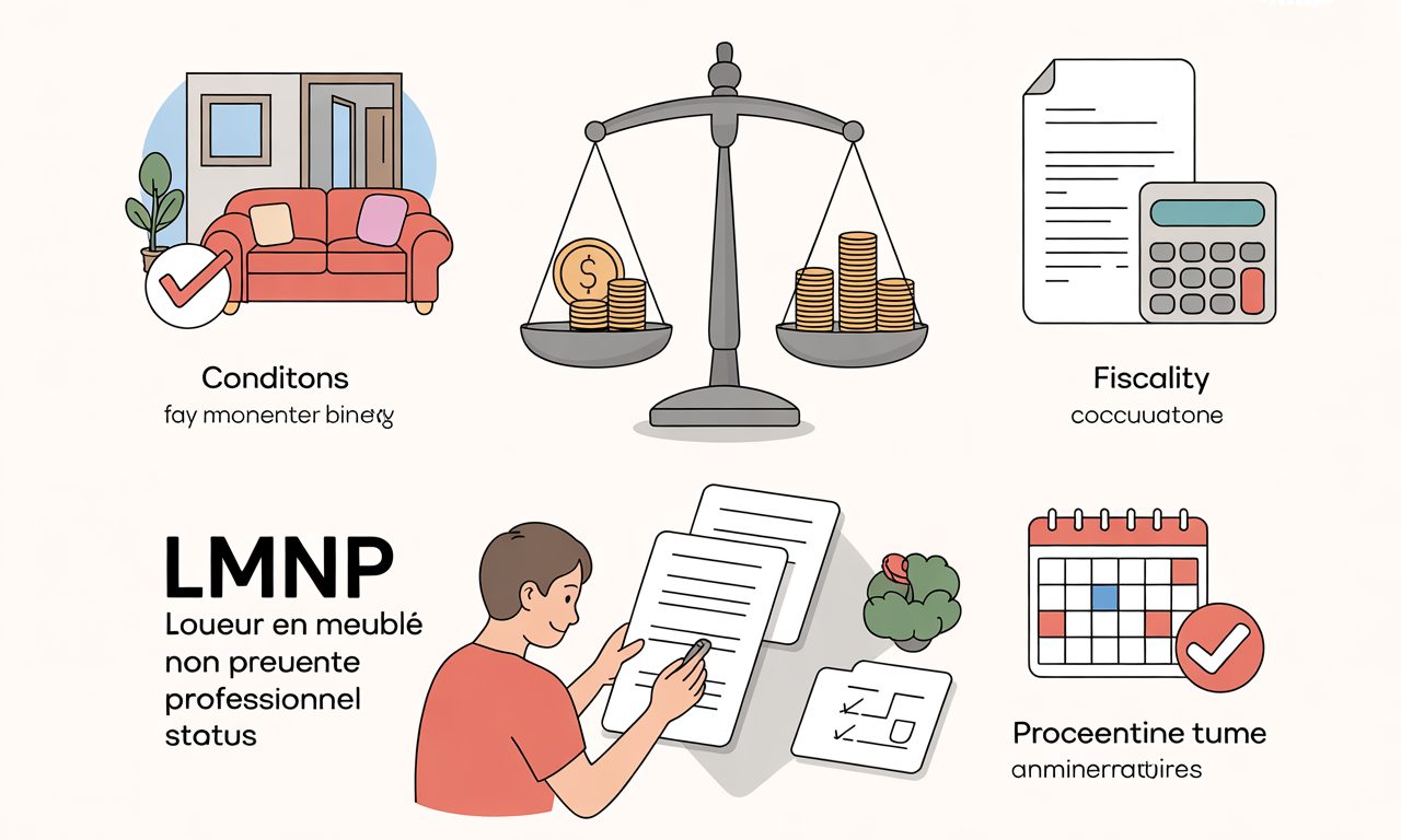 découvrez tout ce qu'il faut savoir sur le statut lmnp : conditions d'éligibilité, régime fiscal avantageux et démarches à suivre pour investir en location meublée non professionnelle.
